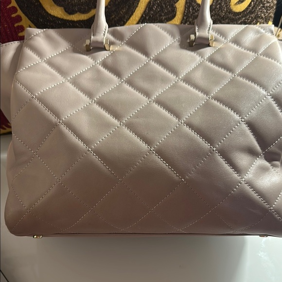Kate Spade Cream Quilted Tote Bag - Picture 4 of 16